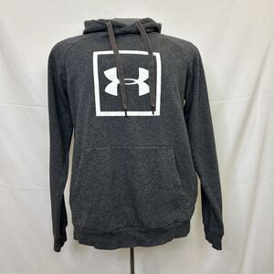 Under Armour Men's Dark Grey Hoodie Size Medium, Pullover FS Benefits Charity